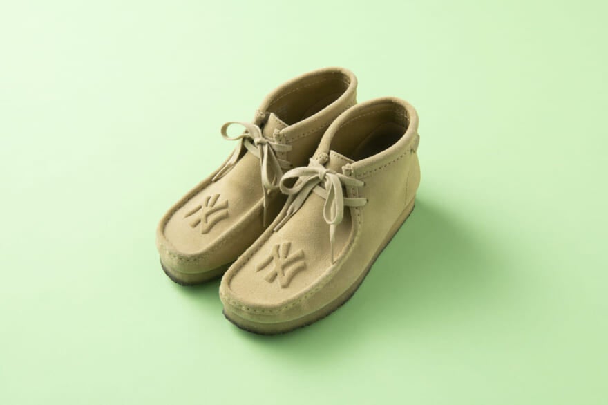 クラークスのワラビー 斜め