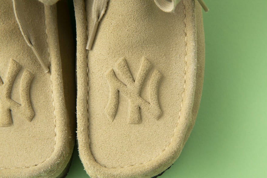 クラークスのワラビー ニューヨークヤンキースのロゴ