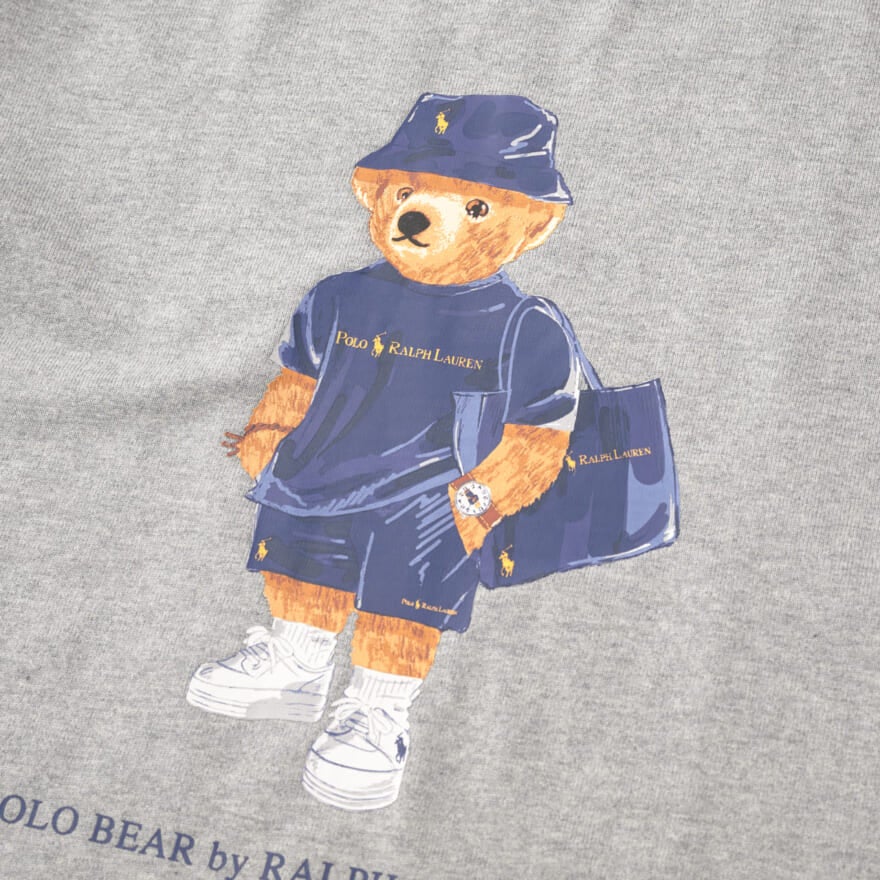 ポロ ラルフ ローレンの「ポロベア」のTシャツ プリント寄り
