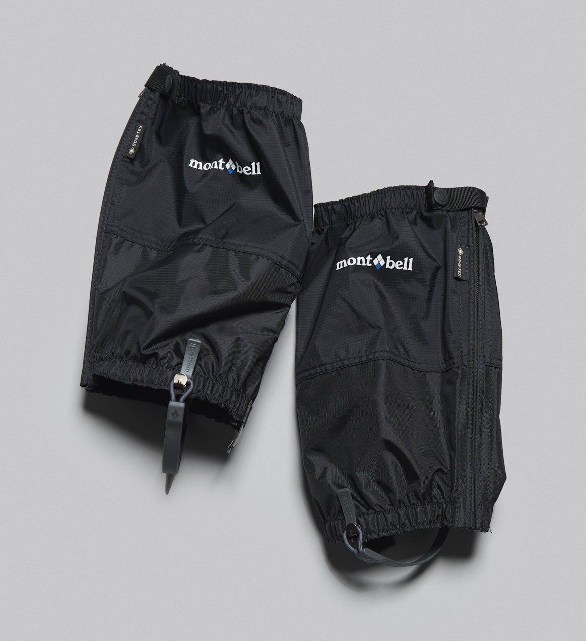 モンベルの黒いGORE-TEX ライトスパッツ セミロング カバー(モンベル)¥5,940/モンベル・カスタマー・サービス