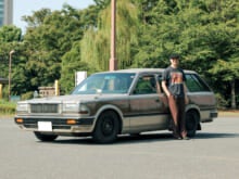 「日産 セドリックバン」はスタイルの核となる相棒。古着と同じようにヤレ感こそかっこいい!【俺たち20代“クルマ・バイク”語り!/Vol.46 ①】