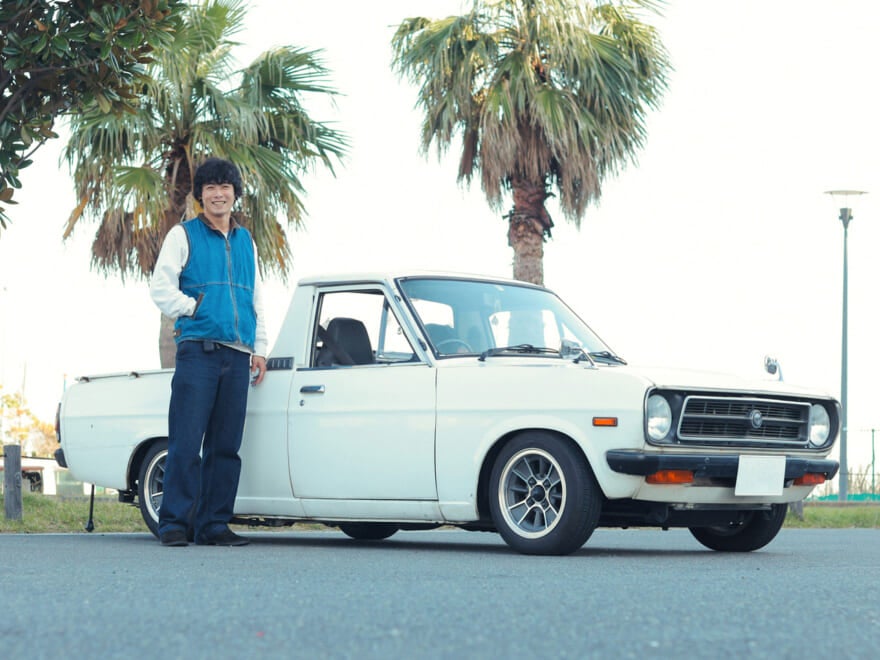 「日産 サニートラック」にバイクを載せてどこまでも。あえてトラックを選ぶ理由とは?【俺たち20代“クルマ・バイク”語り!/Vol.49 ①】