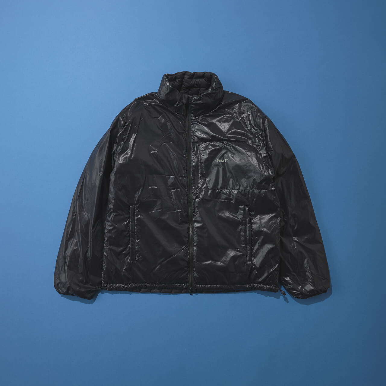 タイオン 新作ダウン HUF(ハフ) カスケード パッカブル ダウンジャケット リバーシブル 裏