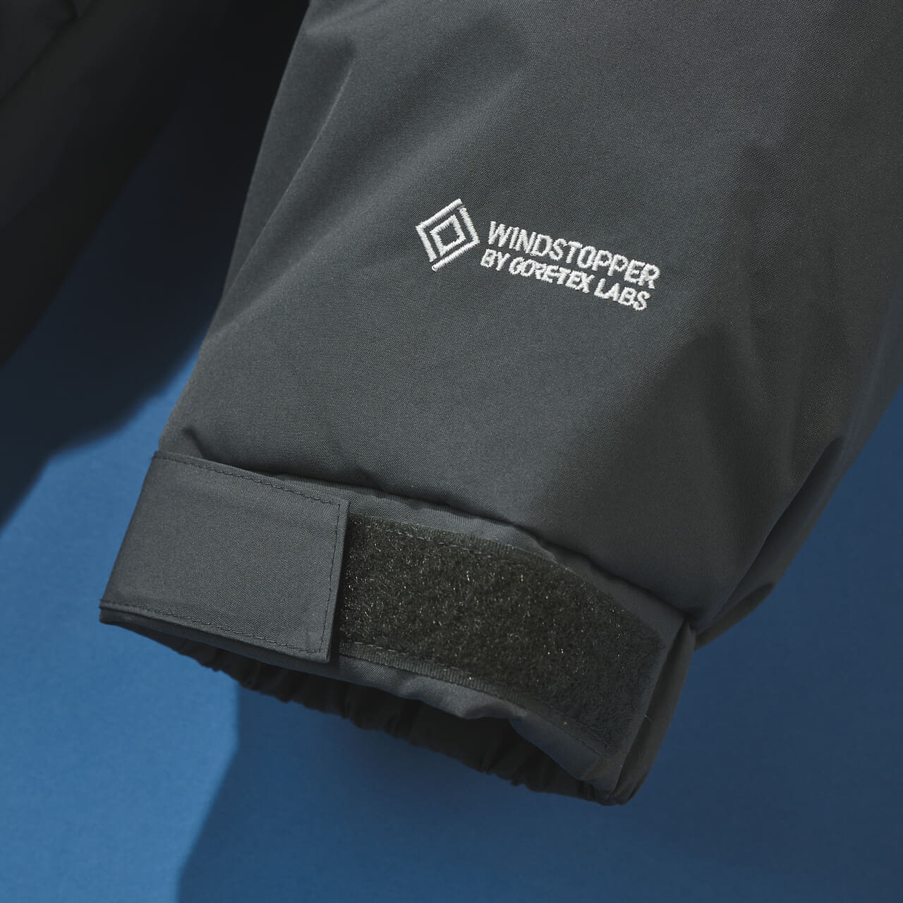 黒じゃないゴアテックスダウン 別注 GORE-TEX WINDSTOPPER DOWN JACKET 袖