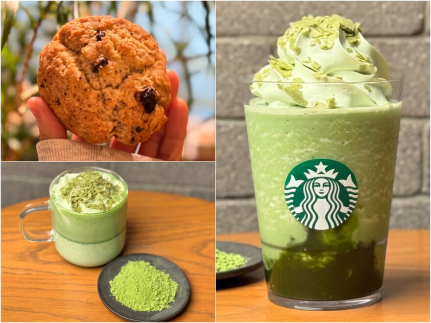 【スタバ 新作レポ】“玉露抹茶”メニューに史上初の抹茶ホイップ! リニューアルしたスコーンは何が変わった?