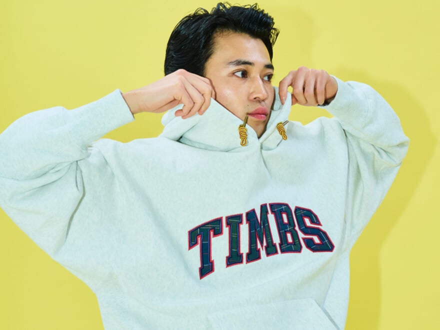 【抽選で当たる!】「ティンバーランド」の【TOKYO DESIGN COLLECTIVE】フーディー ユニセックス(ミディアムヘザーグレー)/創刊40周年特別企画! 人気40ブランドからのスペシャル・プレゼント!