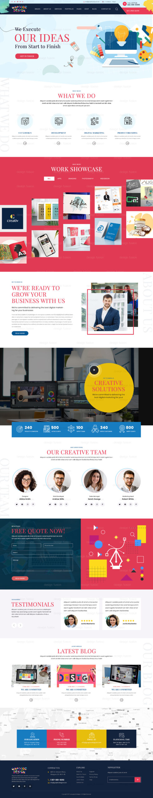 Agency WordPress Theme