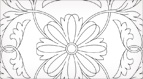 Dillmont Rose Embroidery or Quilting Pattern