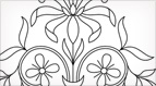 Fancy Floral Embroidery Pattern