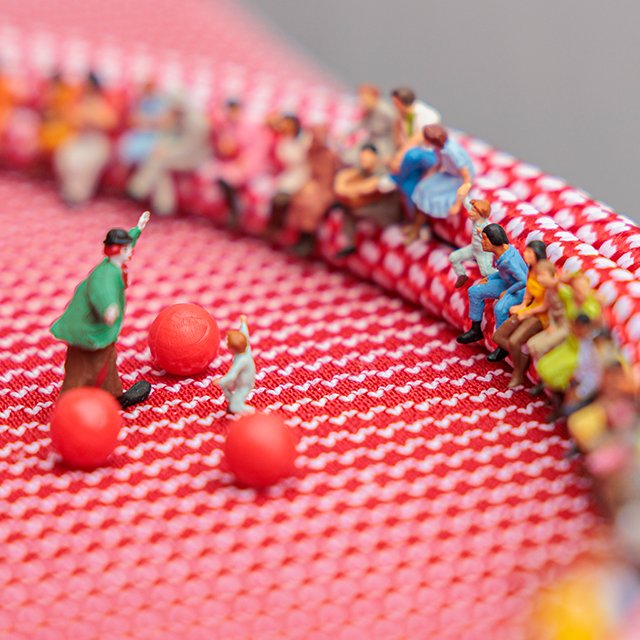 How can miniature art elevate the value of materials?