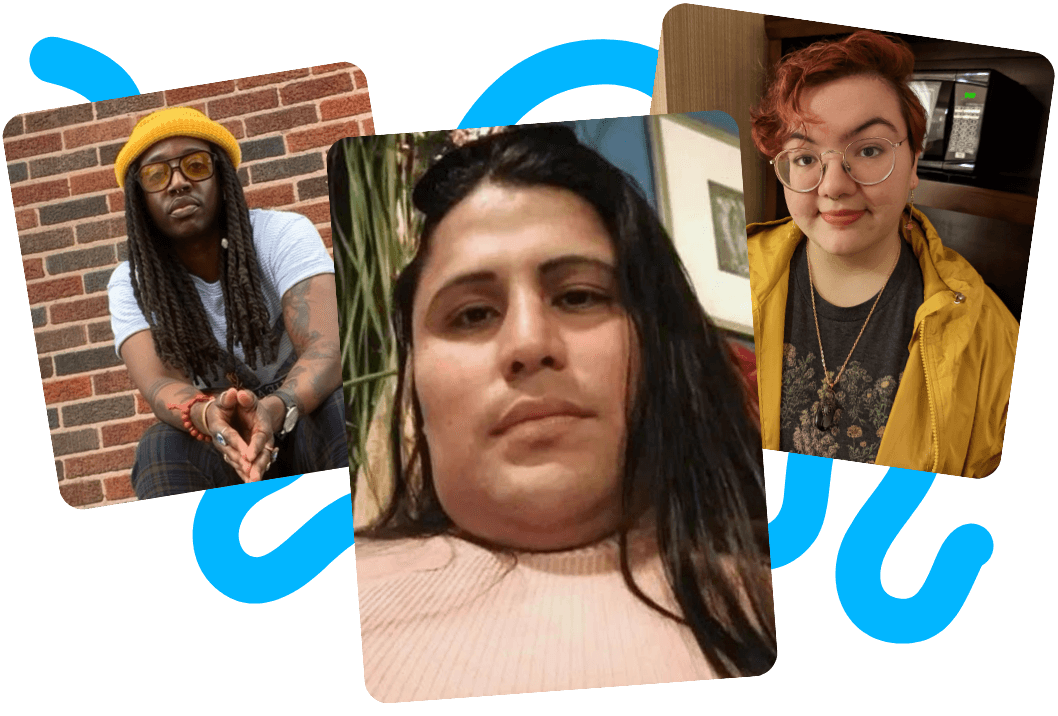 Collage of recipients