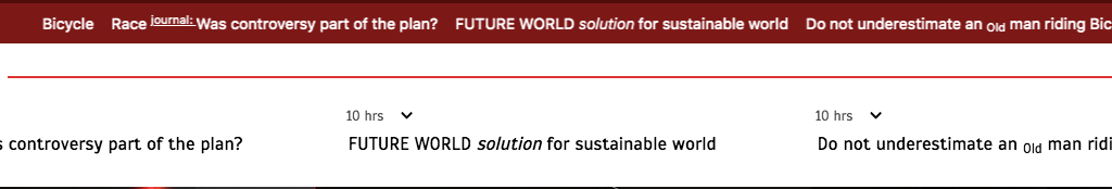 Big news with time set to show post