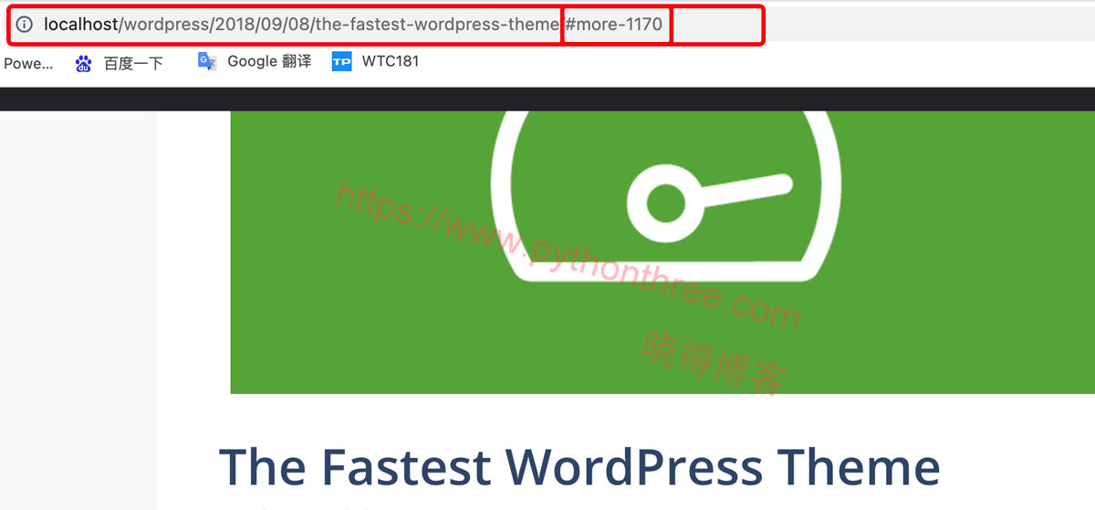 GeneratePress自定义代码片段 3 generatepress主题Read-More改变网站URL