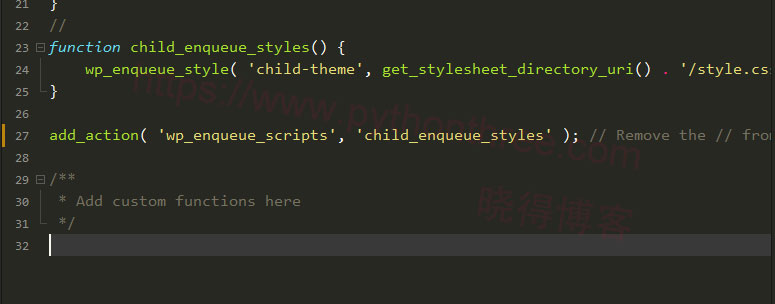 修复Kadence子主题自定义样式未加载 3 删除Kadence子主题代码注释