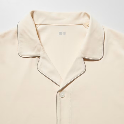 ユニクロのメンズ2023年新作・エアリズムコットンパジャマ(長袖)