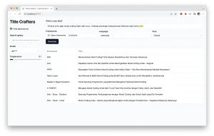 Generate Captivating Titles Using AI Title Crafters