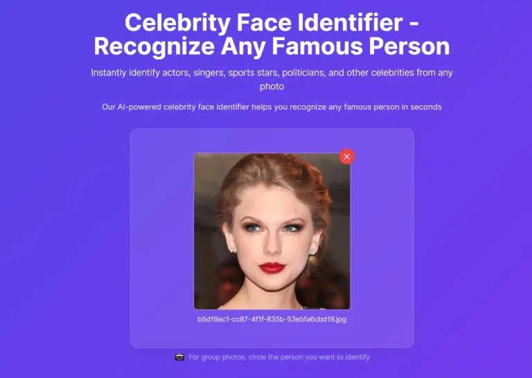 celebrity-face-identifier