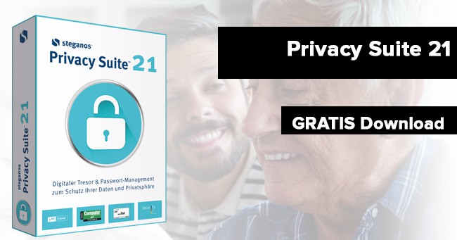 Steganos Privacy Suite 21 kostenlos erhalten Steganos Privacy Suite 21 kostenlos erhalten