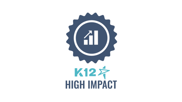 K12 High impact vendor badge