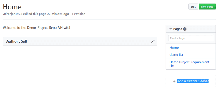 Add a custom sidebar
