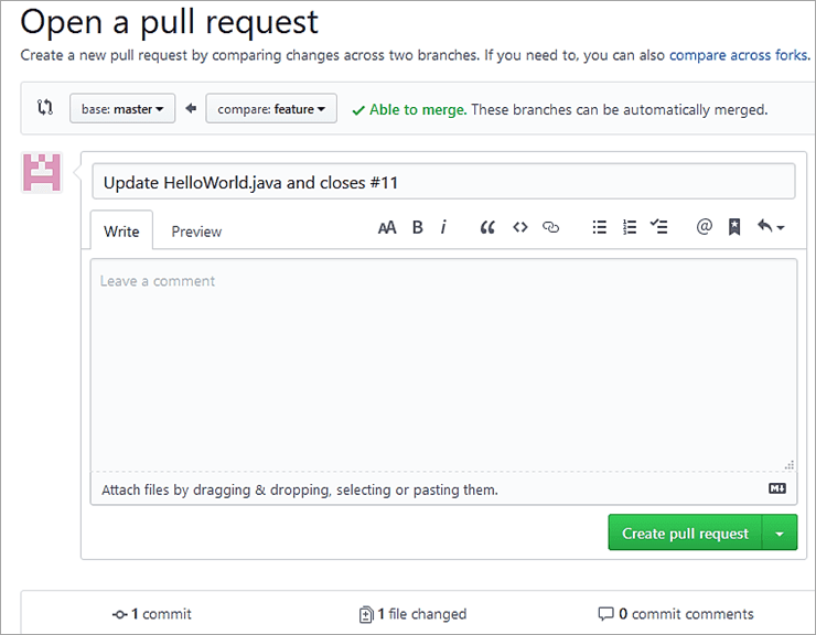 Associate Issues to Pull Request