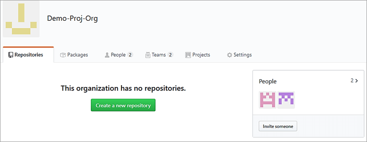 Repositories Tab