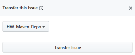 Transfer issue