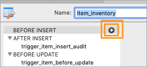 Before Insert Section