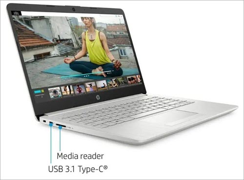 HP Laptop 14 Inch Ryzen 1