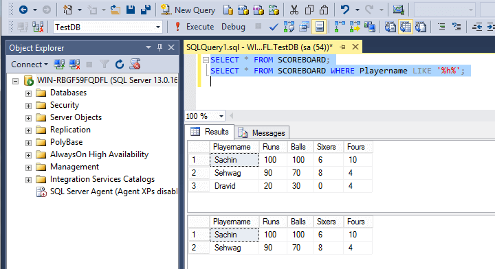 SQL Like Operator With Wildcard At The Begining SQL Like Operator With Wildcard At The Begining
