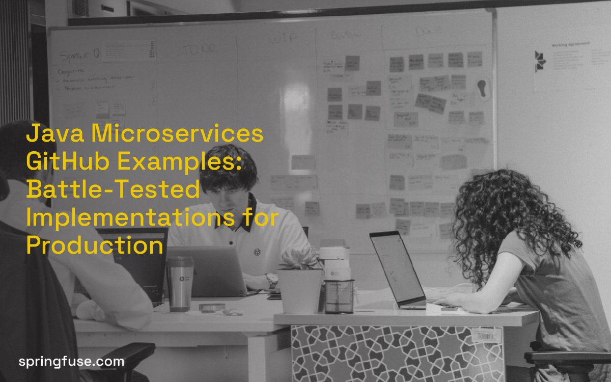 Java Microservices GitHub Examples: Battle-Tested Implementations for Production Java Microservices GitHub Examples: Battle-Tested Implementations for Production