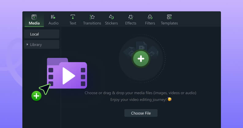 Step 1: Upload Your Video/Audio Files