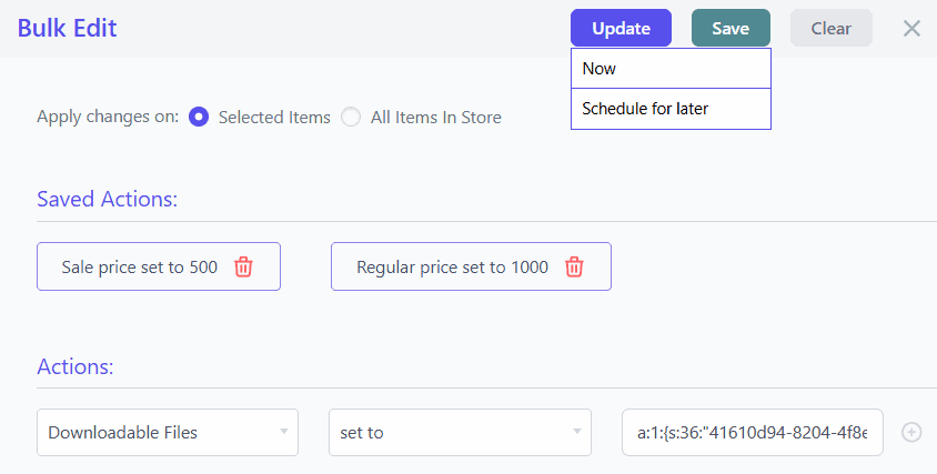 Smart Manager Bulk Edit for WooCommerce Product Downloadable Files