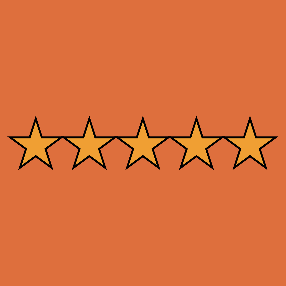 5 star rating