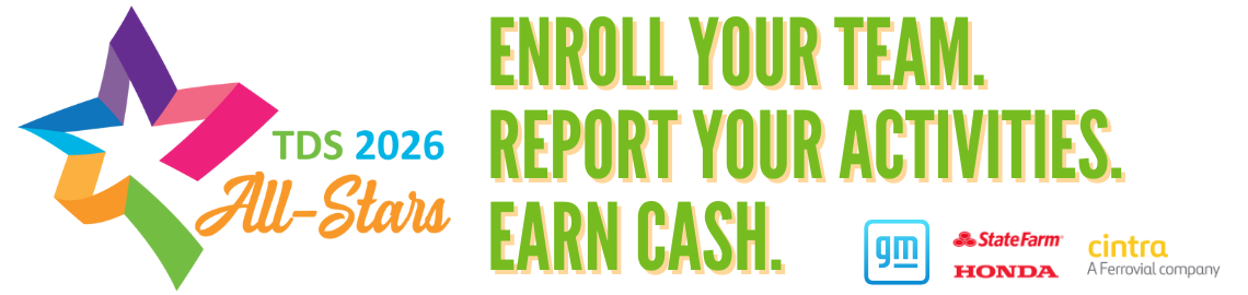 All-Stars 2026 - Enroll your team, report your activities, earn cash!