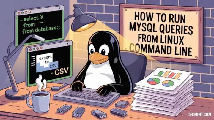 Run MySQL Queries via Linux Terminal