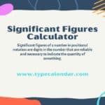 Sig Fig Calculator: Count & Round Significant Figures 3 Significant Figures Calculator