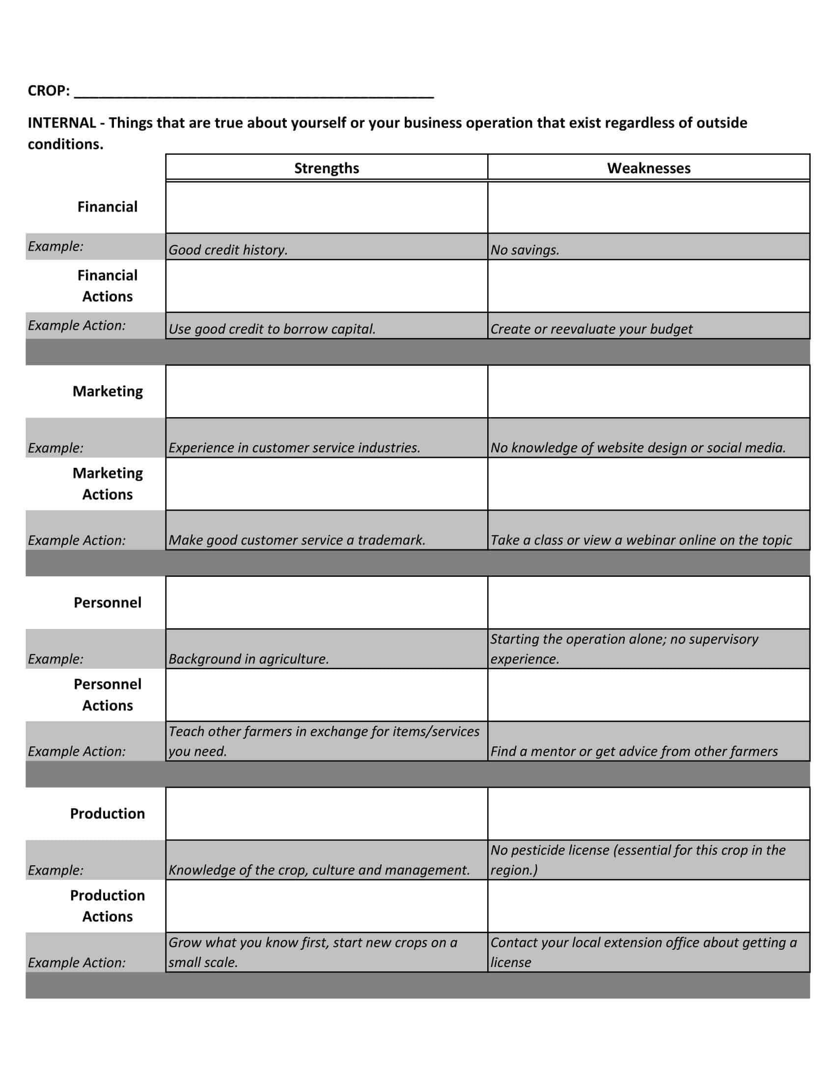 example swot analysis example swot analysis