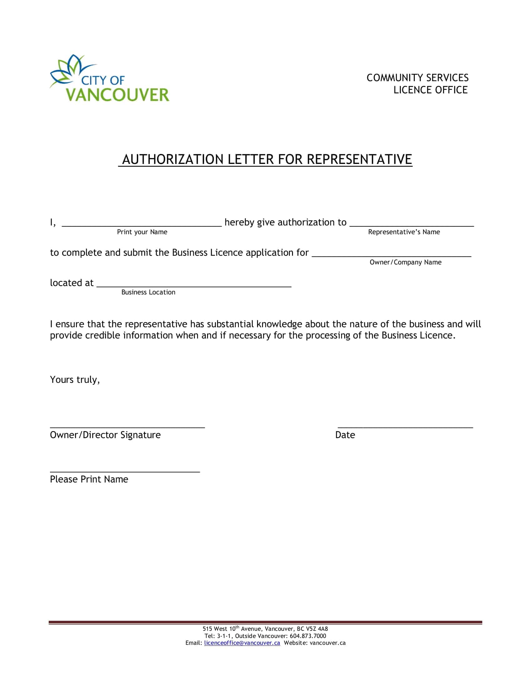 authorization letter passport pickup authorization letter passport pickup