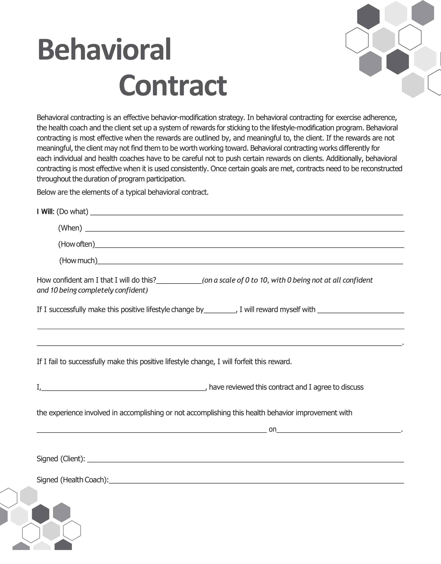 behavior contracts behavior contracts