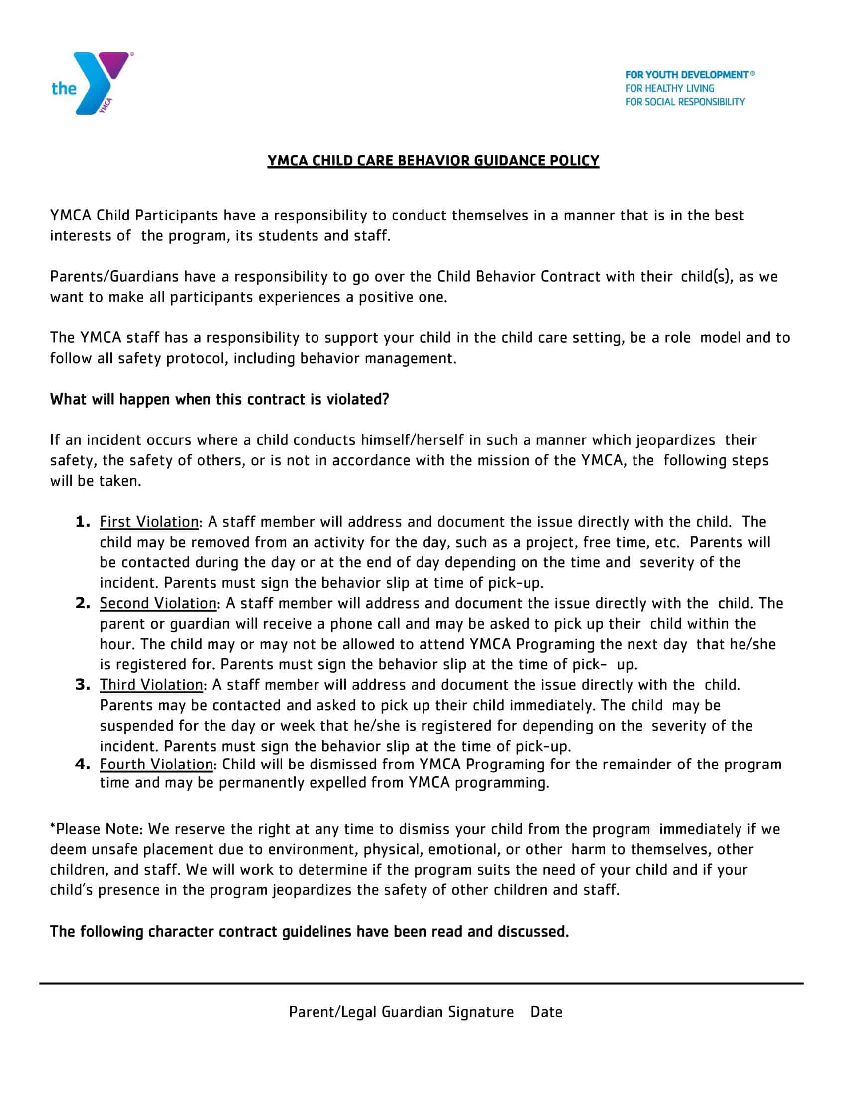 behavioral contract behavioral contract