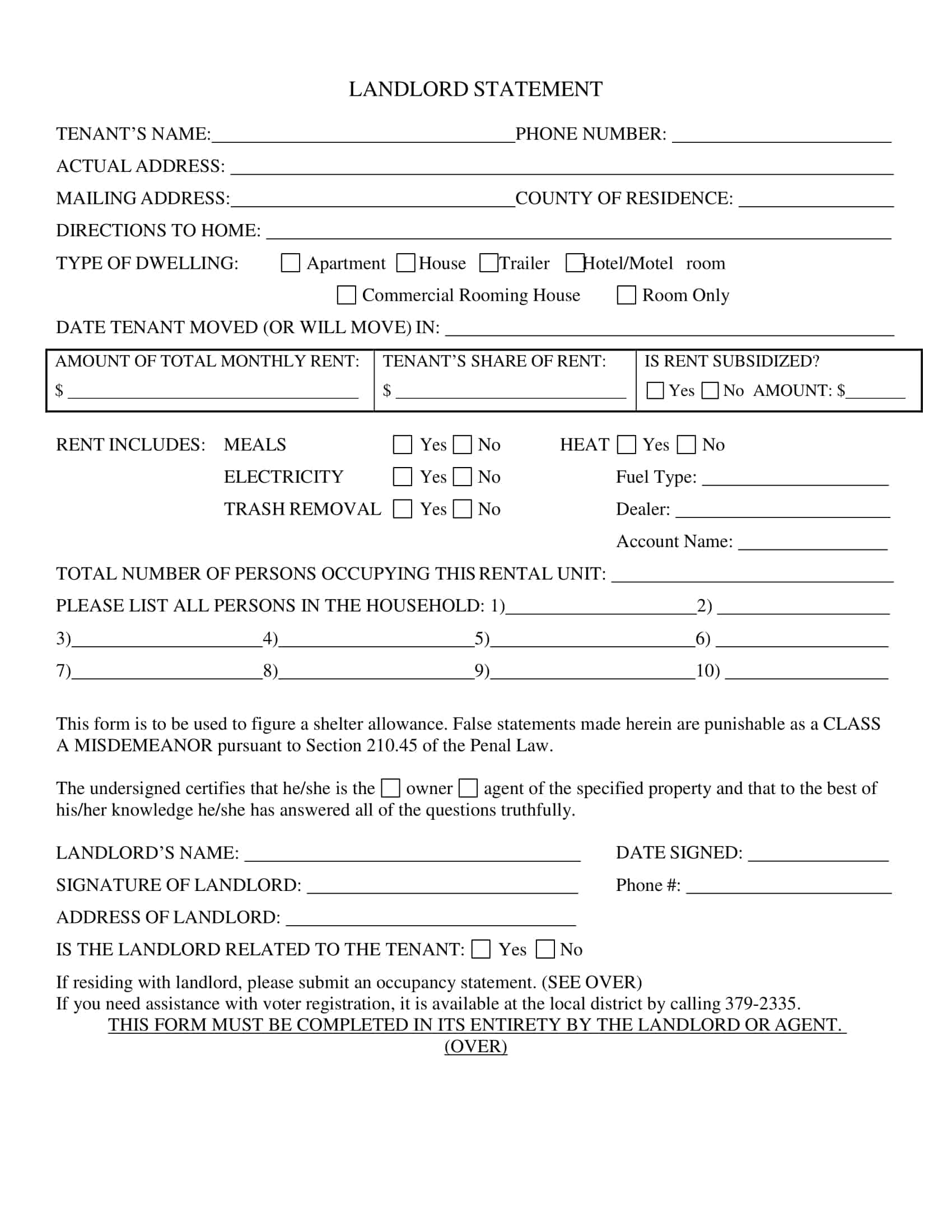 landlord asking for bank statements landlord asking for bank statements