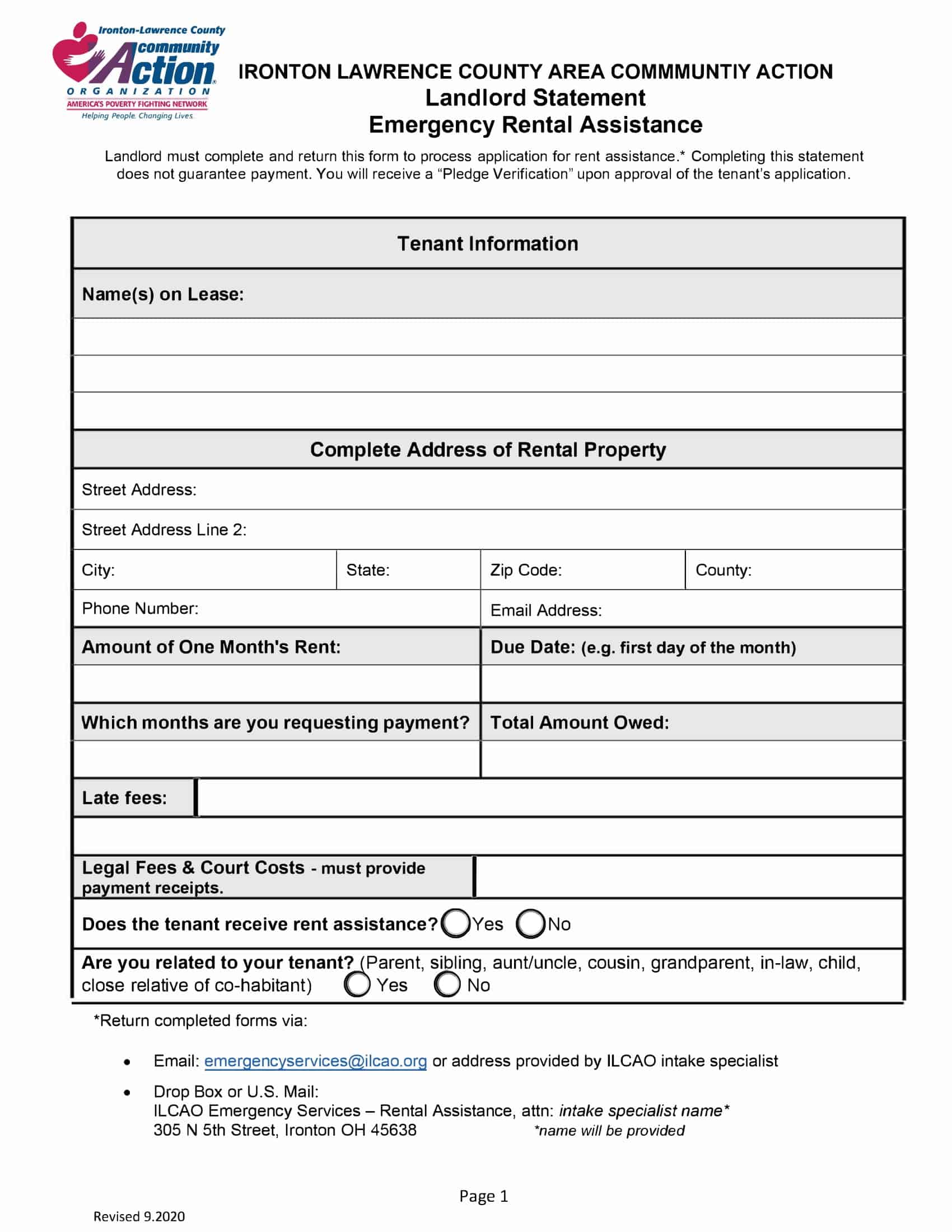 landlord rent statement template word landlord rent statement template word