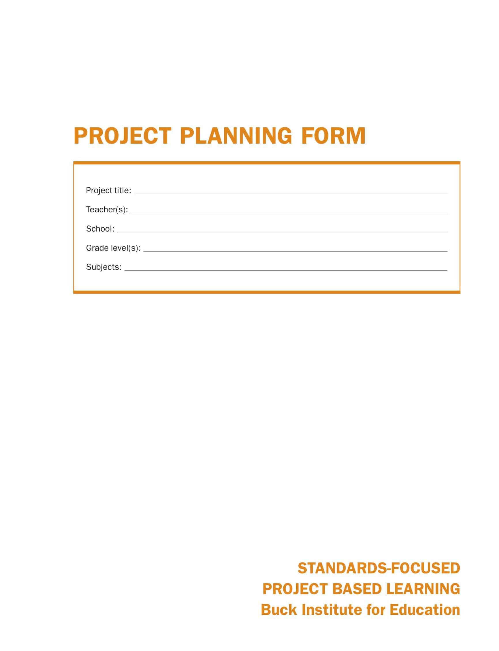 Free Editable Project Plan Free Editable Project Plan