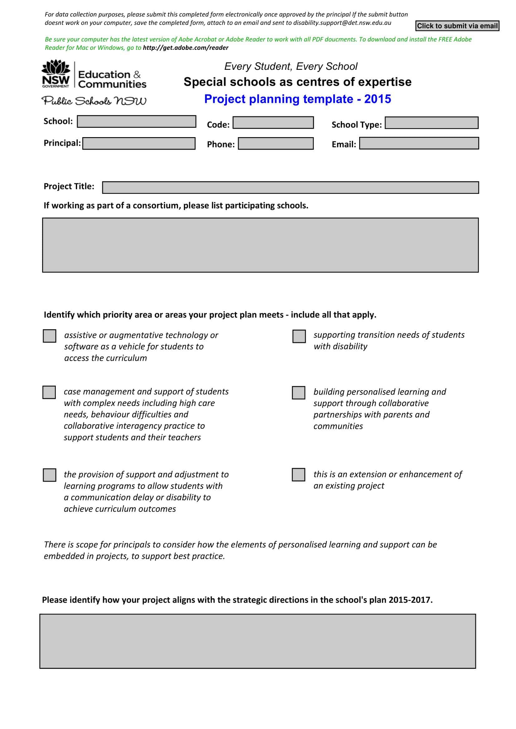 Free PDF Project Plan Template Free PDF Project Plan Template