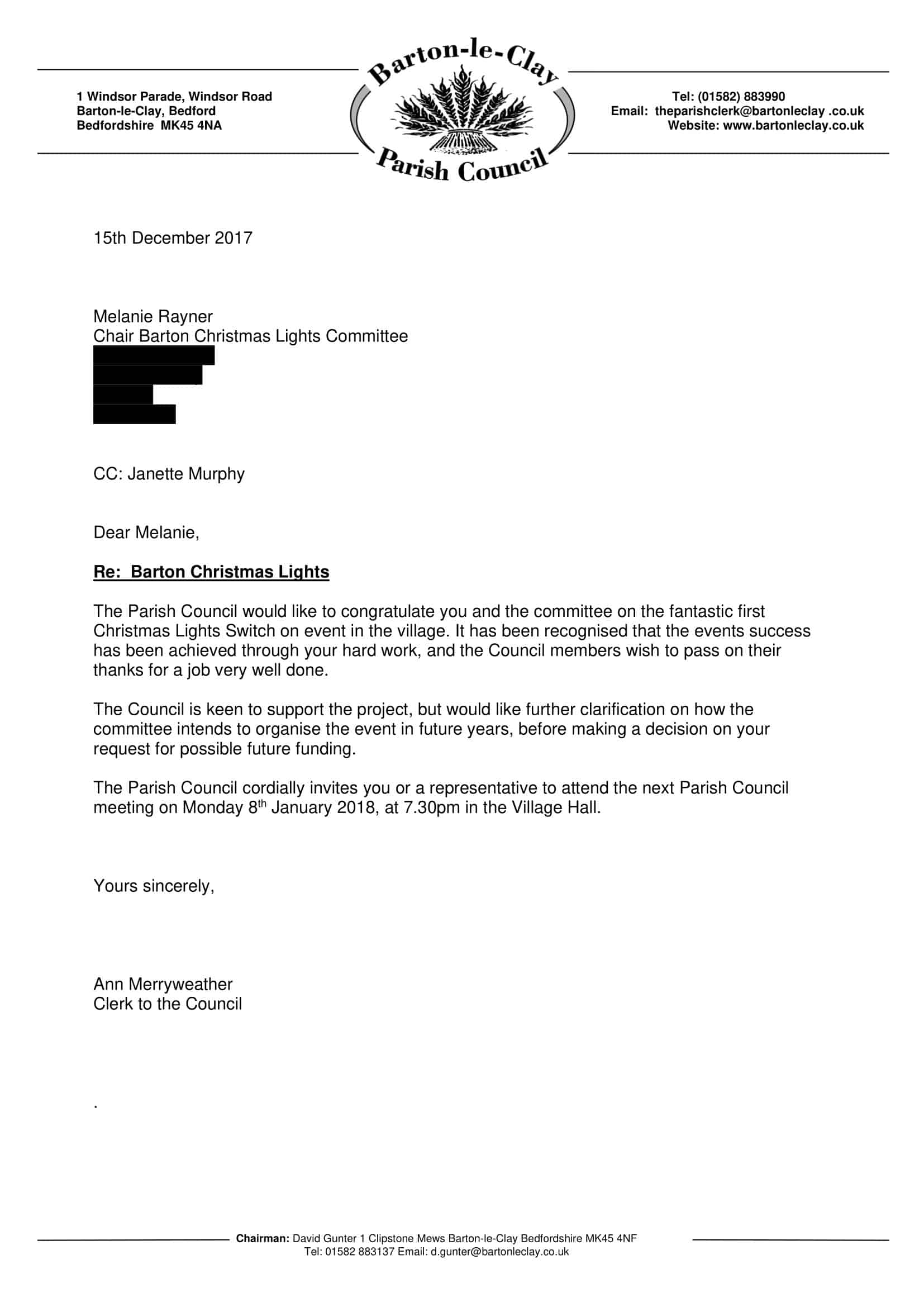 Free congratulations letter template Free congratulations letter template
