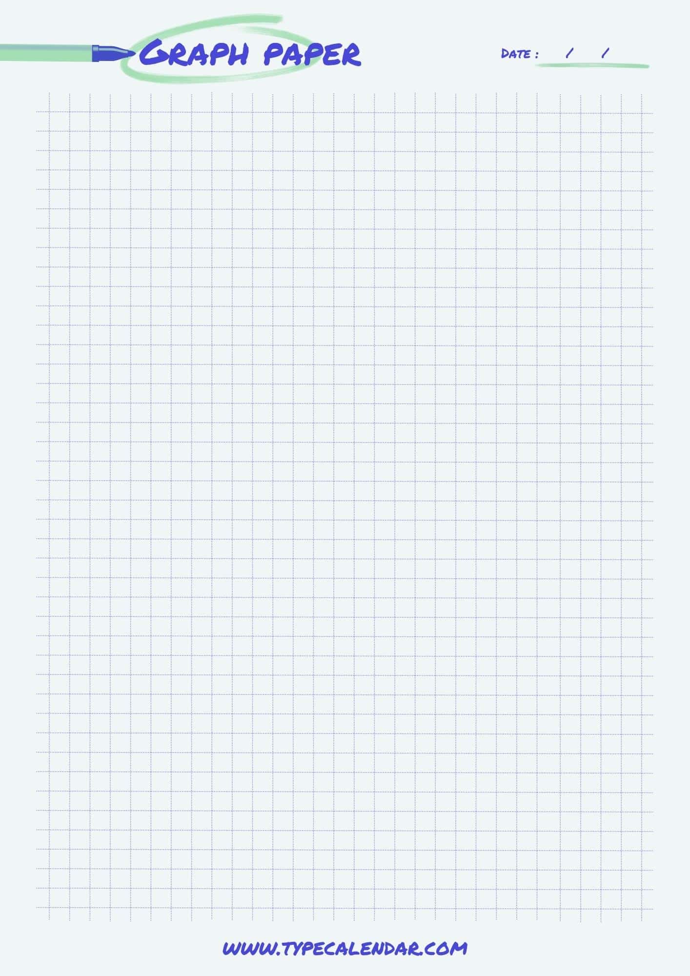 Free graph paper template Free graph paper template