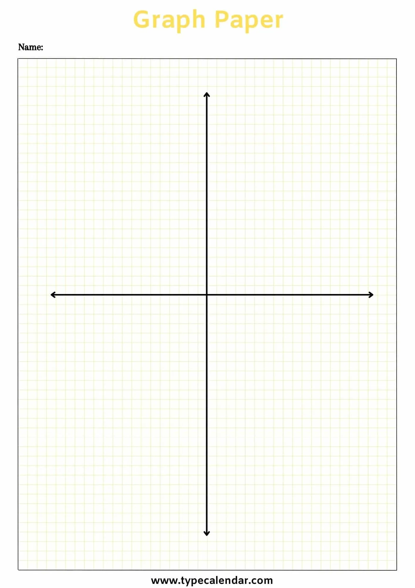 Printable graph paper PDF Printable graph paper PDF