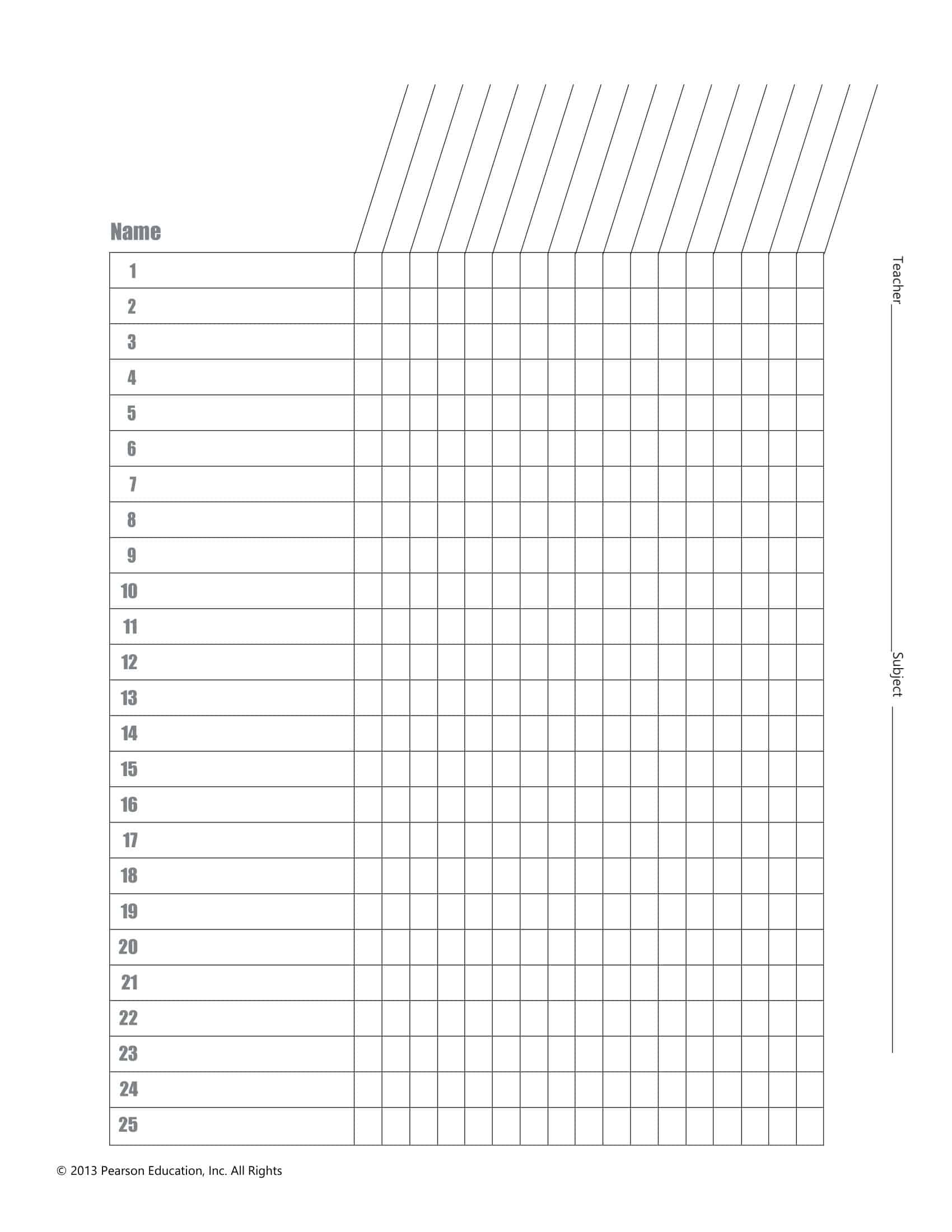 class roster template pdf class roster template pdf