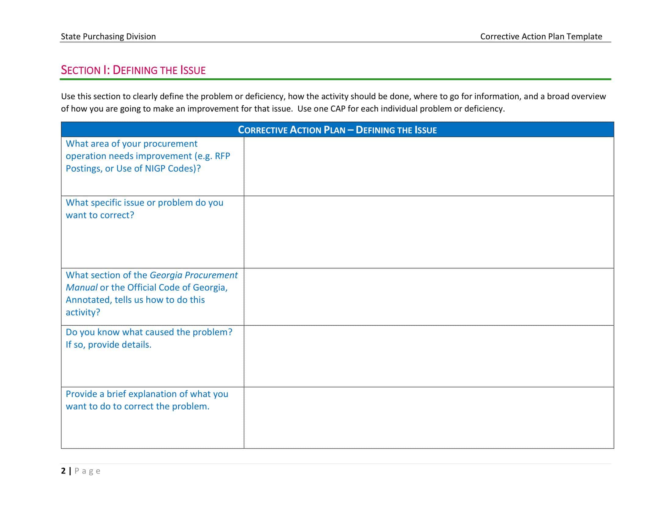 corrective action plan for attendance corrective action plan for attendance